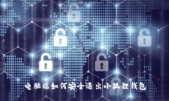 电脑端如何安全退出小狐